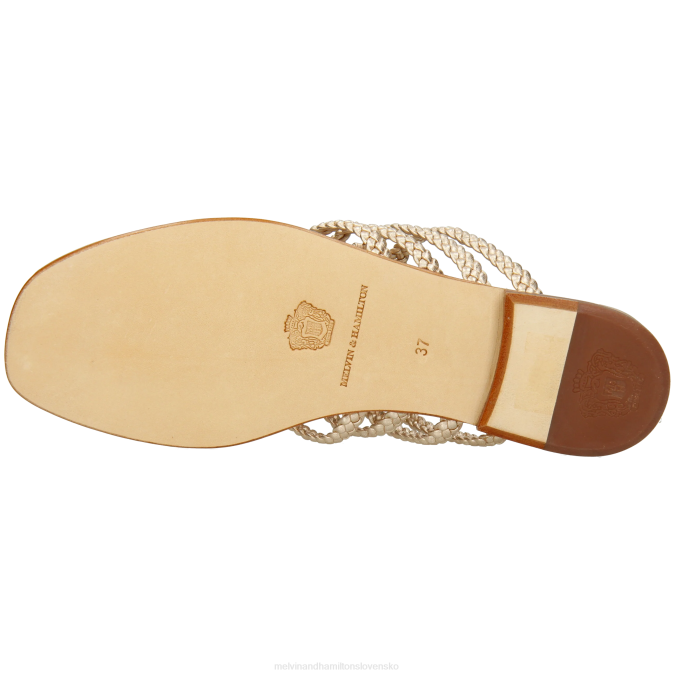 Melvin & Hamilton ženy elódia 61 B0T21545 muly zlato