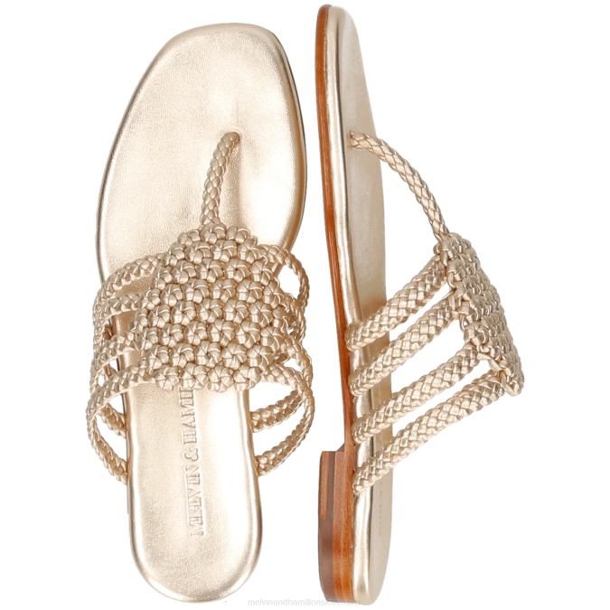 Melvin & Hamilton ženy elódia 61 B0T21545 muly zlato