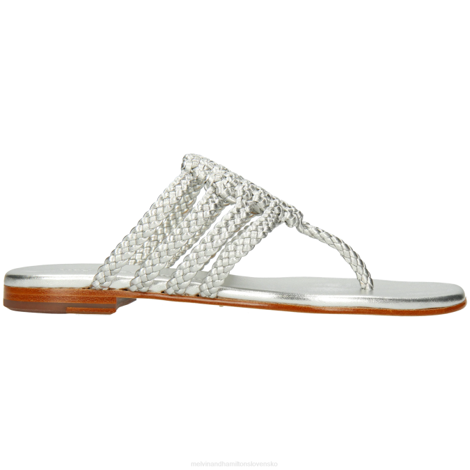 Melvin & Hamilton ženy elódia 61 B0T21566 muly striebro