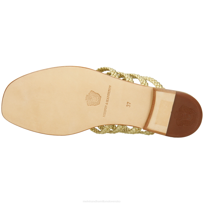Melvin & Hamilton ženy elódia 61 B0T21567 muly zlato