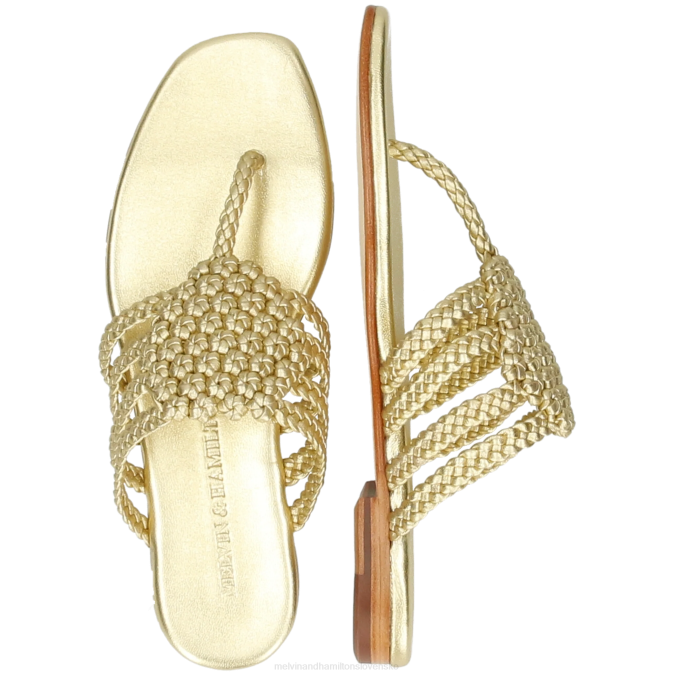 Melvin & Hamilton ženy elódia 61 B0T21567 muly zlato