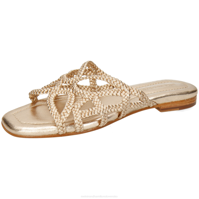 Melvin & Hamilton ženy elódia 64 B0T21547 muly zlato