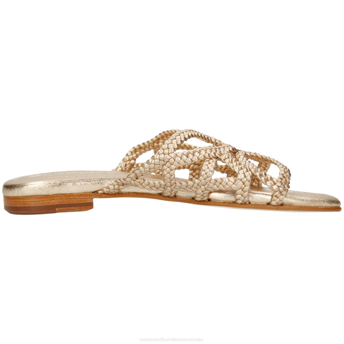 Melvin & Hamilton ženy elódia 64 B0T21547 muly zlato