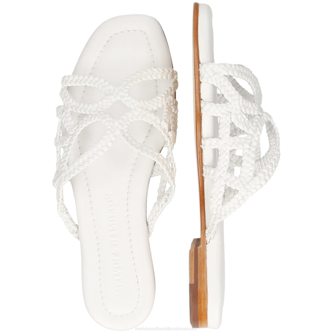 Melvin & Hamilton ženy elódia 64 B0T21555 muly biely