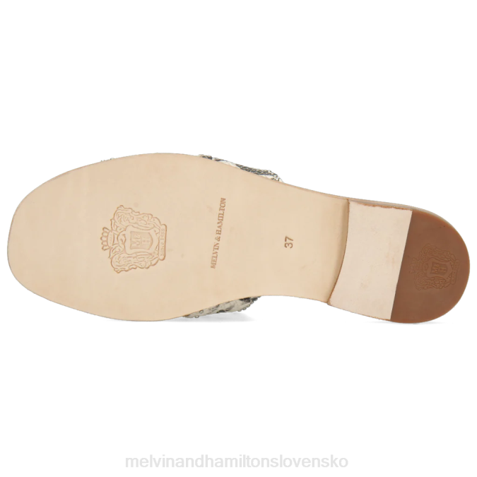 Melvin & Hamilton ženy elodie 20 B0T21673 muly sivá
