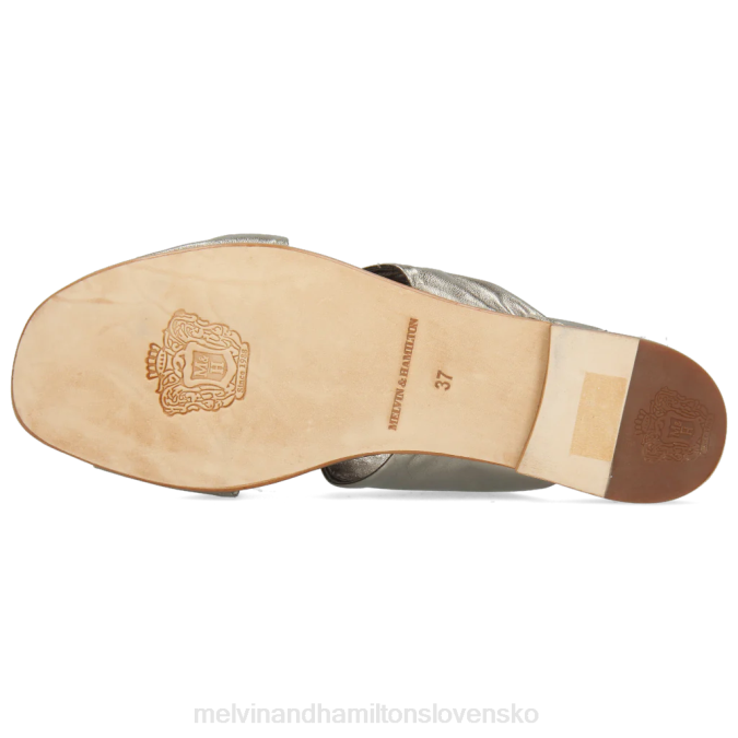 Melvin & Hamilton ženy elodie 35 B0T21725 muly striebro