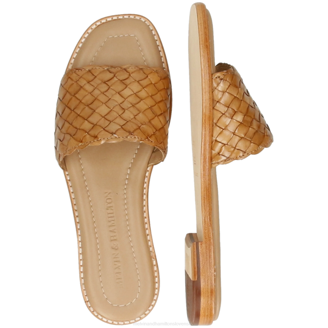 Melvin & Hamilton ženy elodie 65 B0T21542 muly béžová