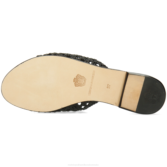 Melvin & Hamilton ženy hanna 5 B0T21775 muly čierna