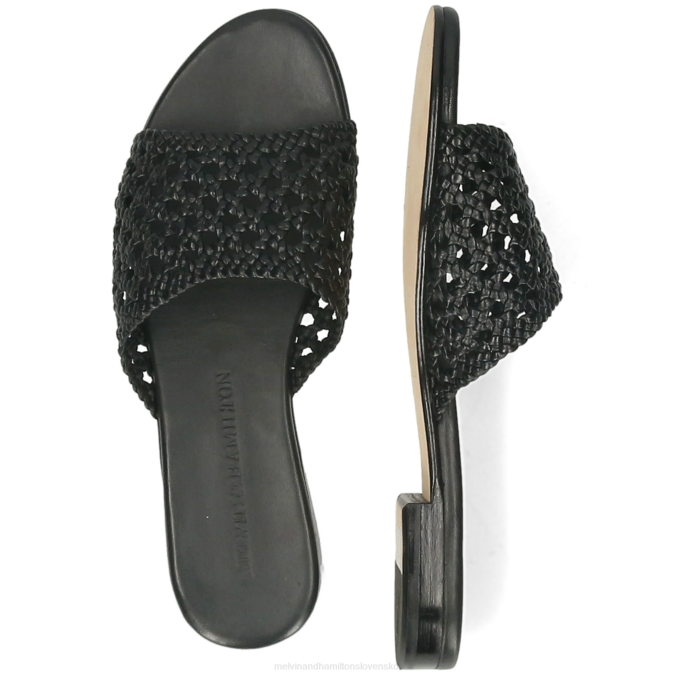 Melvin & Hamilton ženy hanna 5 B0T21775 muly čierna