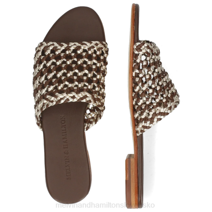 Melvin & Hamilton ženy hanna 64 B0T21716 muly hnedá