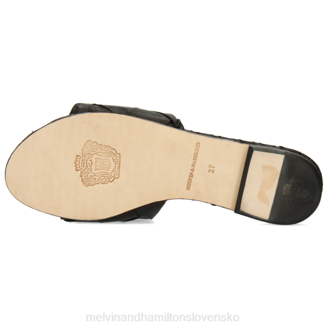 Melvin & Hamilton ženy hanna 67 B0T21649 muly čierna