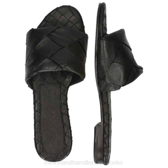 Melvin & Hamilton ženy hanna 67 B0T21649 muly čierna