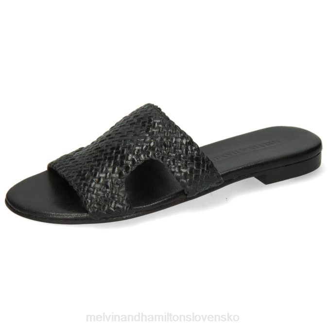 Melvin & Hamilton ženy hanna 74 B0T21689 muly čierna