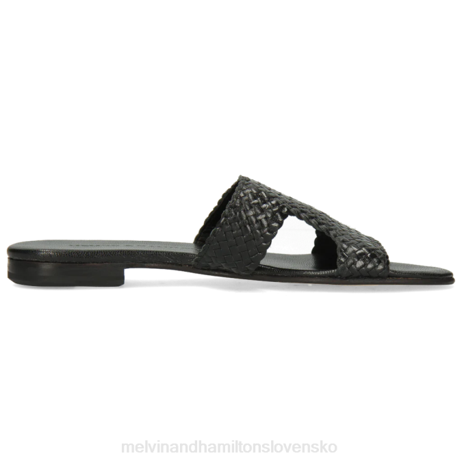 Melvin & Hamilton ženy hanna 74 B0T21689 muly čierna