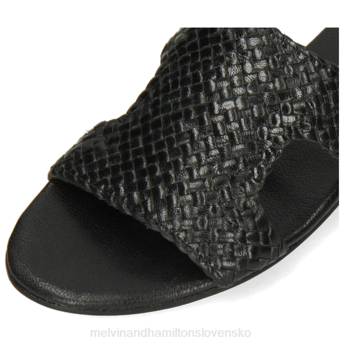 Melvin & Hamilton ženy hanna 74 B0T21689 muly čierna