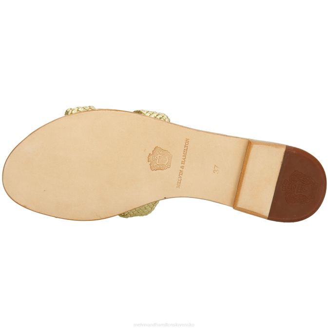 Melvin & Hamilton ženy hanna 83 B0T21592 muly zlato