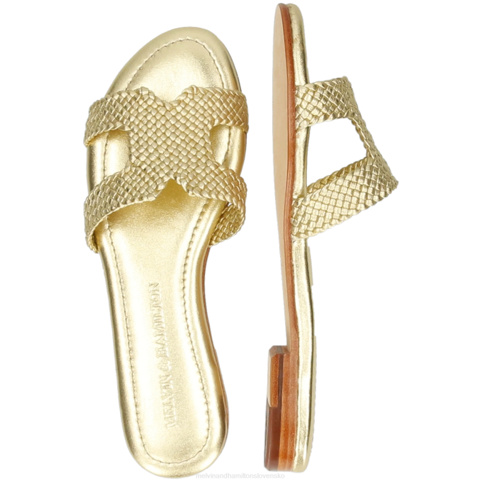 Melvin & Hamilton ženy hanna 83 B0T21592 muly zlato