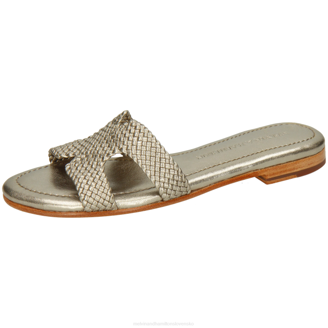 Melvin & Hamilton ženy hanna 83 B0T21627 muly striebro