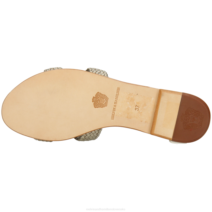 Melvin & Hamilton ženy hanna 83 B0T21627 muly striebro