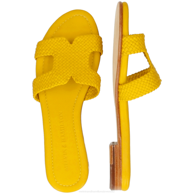 Melvin & Hamilton ženy hanna 83 B0T21628 muly žltá