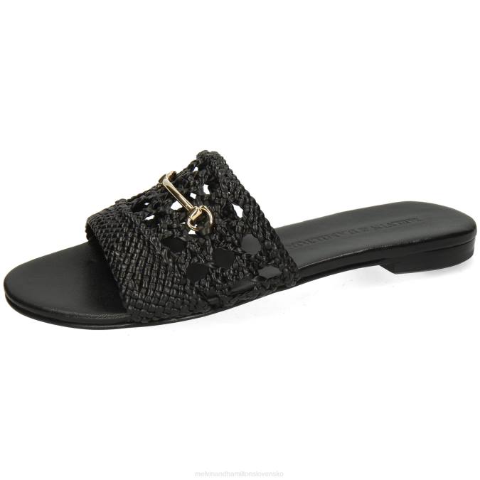 Melvin & Hamilton ženy hanna 85 B0T21736 muly čierna