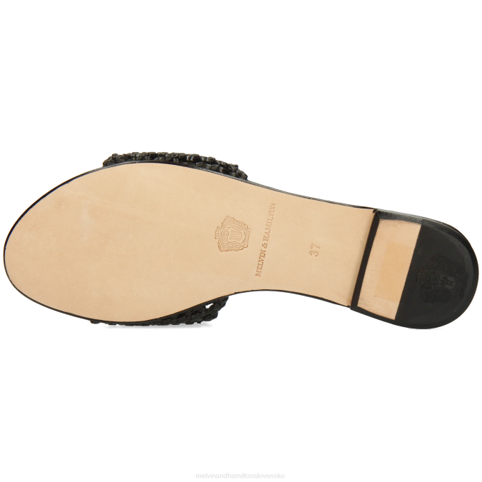 Melvin & Hamilton ženy hanna 87 B0T21636 muly čierna