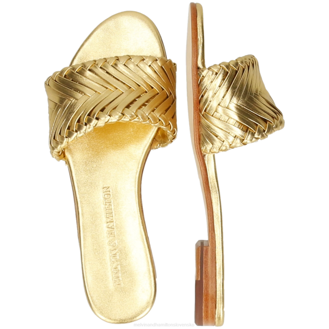 Melvin & Hamilton ženy hanna 96 B0T21544 muly zlato