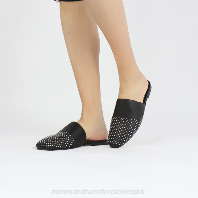 Melvin & Hamilton ženy mandy 3 B0T21668 muly čierna