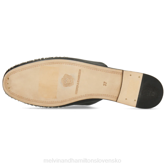 Melvin & Hamilton ženy mandy 3 B0T21668 muly čierna