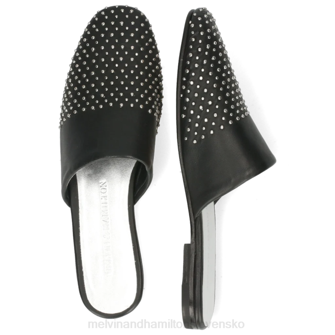 Melvin & Hamilton ženy mandy 3 B0T21668 muly čierna