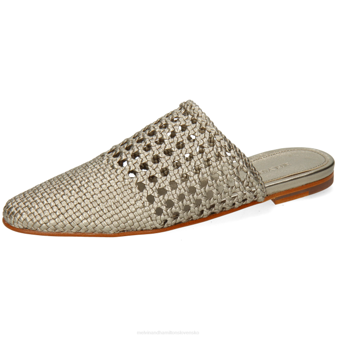 Melvin & Hamilton ženy mira 3 B0T21698 muly striebro