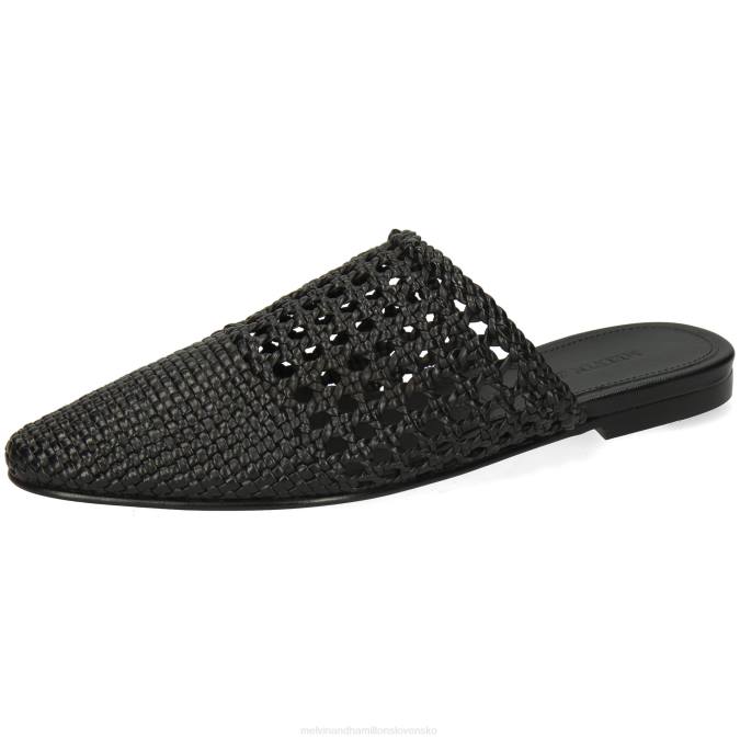 Melvin & Hamilton ženy mira 3 B0T21753 muly čierna