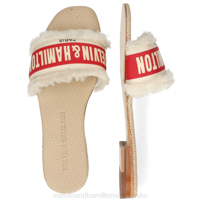 Melvin & Hamilton ženy nikita 4 B0T21740 muly červená