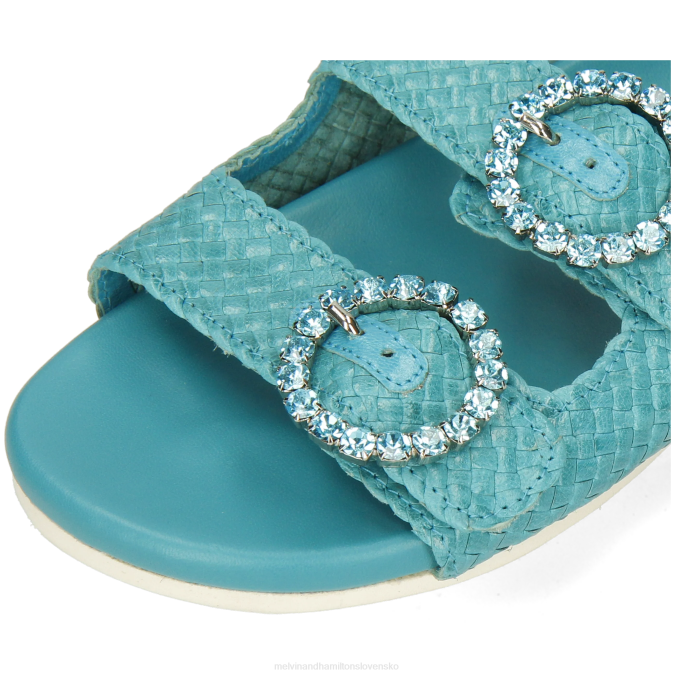 Melvin & Hamilton ženy petra 1 B0T21574 muly tyrkysová