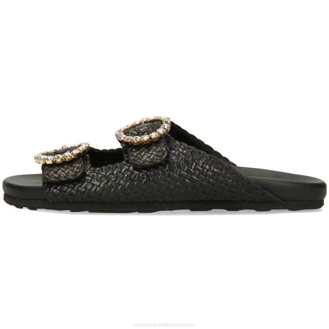 Melvin & Hamilton ženy petra 1 B0T21629 muly čierna