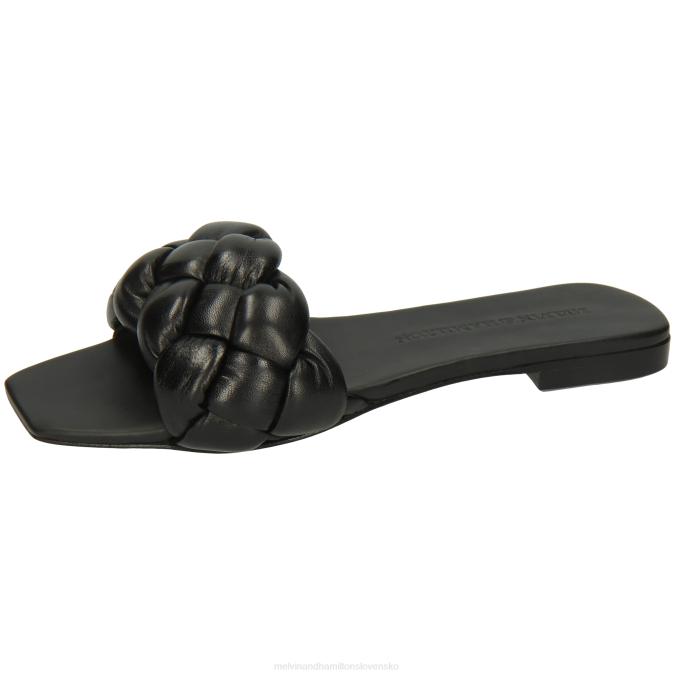 Melvin & Hamilton ženy potok 10 B0T21569 muly čierna