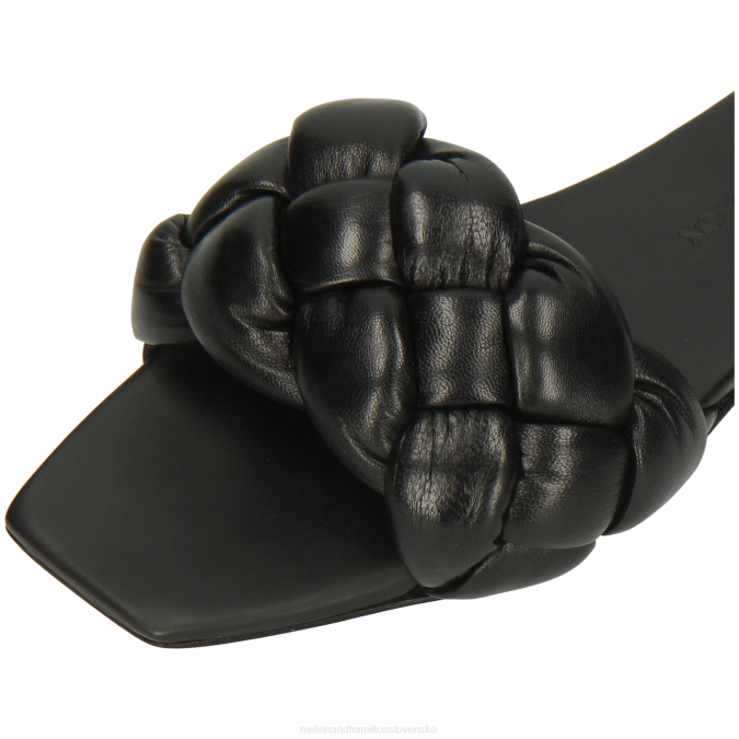 Melvin & Hamilton ženy potok 10 B0T21569 muly čierna