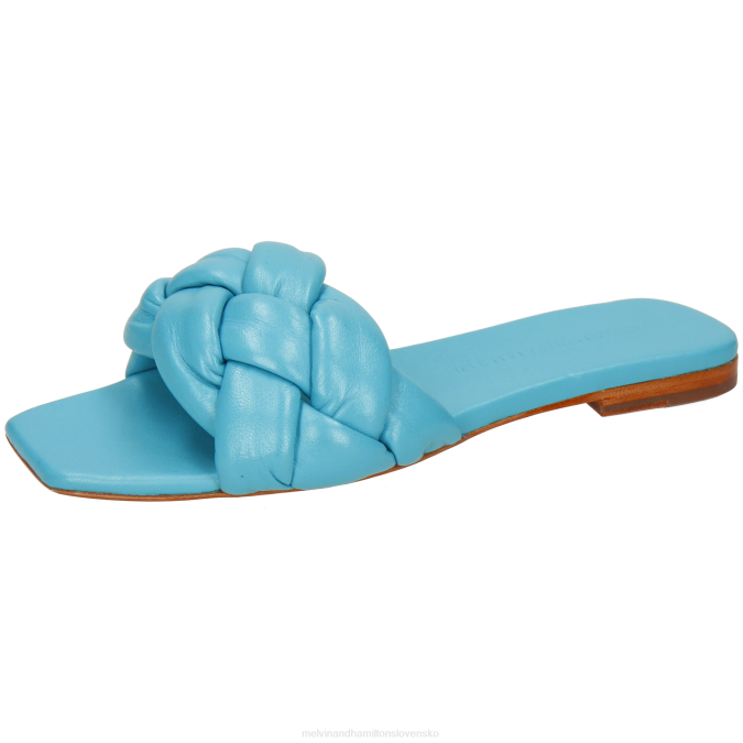 Melvin & Hamilton ženy potok 10 B0T21589 muly tyrkysová