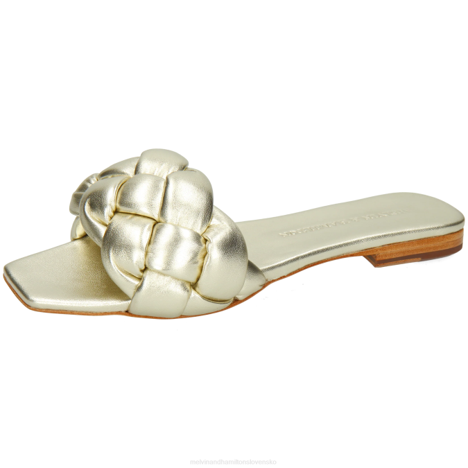 Melvin & Hamilton ženy potok 10 B0T21609 muly striebro