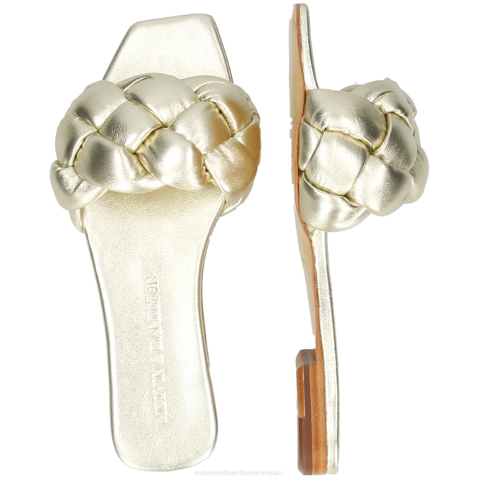 Melvin & Hamilton ženy potok 10 B0T21609 muly striebro