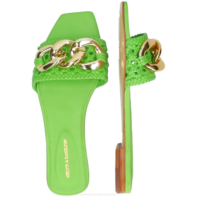 Melvin & Hamilton ženy potok 12 B0T21612 muly zelená