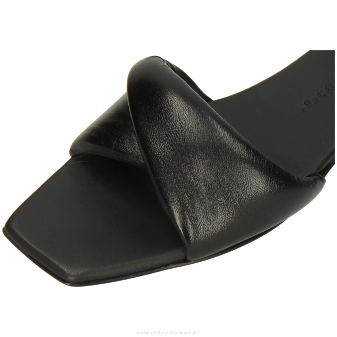 Melvin & Hamilton ženy potok 13 B0T21560 muly čierna