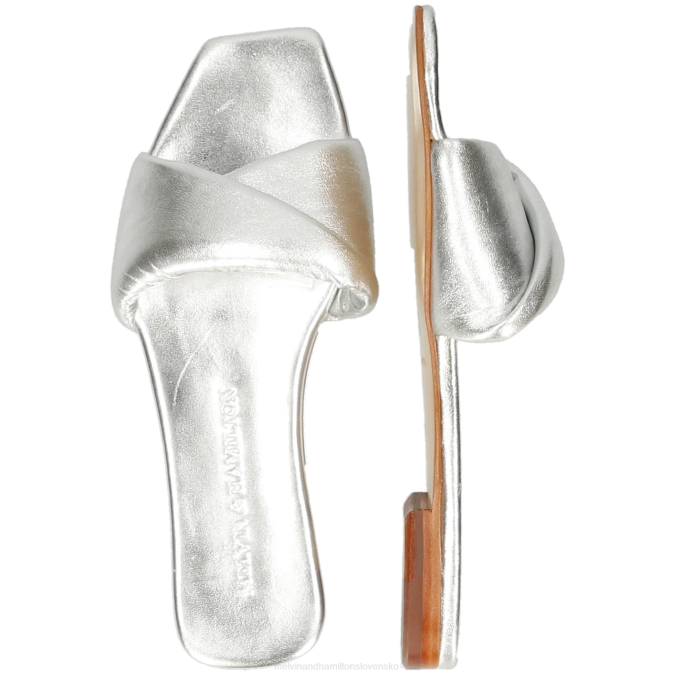 Melvin & Hamilton ženy potok 13 B0T21588 muly striebro