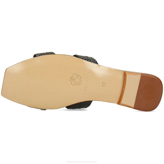 Melvin & Hamilton ženy potok 16 B0T21578 muly čierna