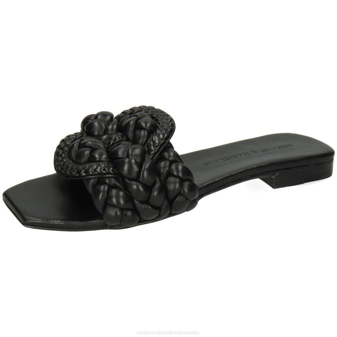 Melvin & Hamilton ženy potok 2 B0T21670 muly čierna