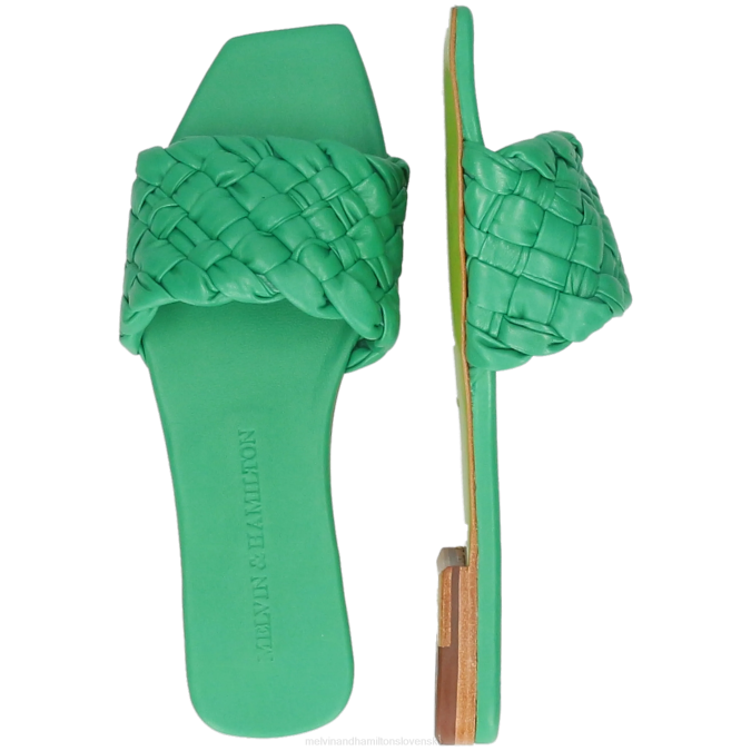 Melvin & Hamilton ženy potok 5 B0T21587 muly zelená