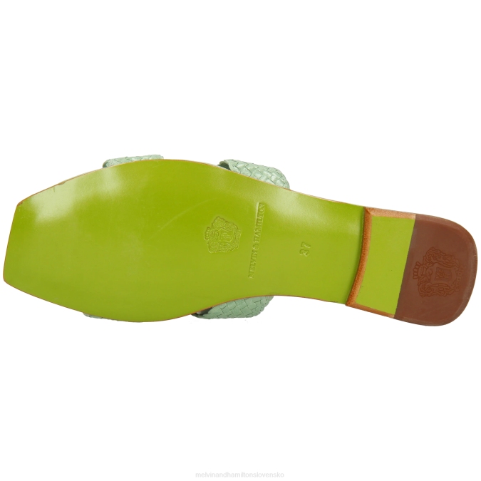 Melvin & Hamilton ženy potok 7 B0T21556 muly zelená