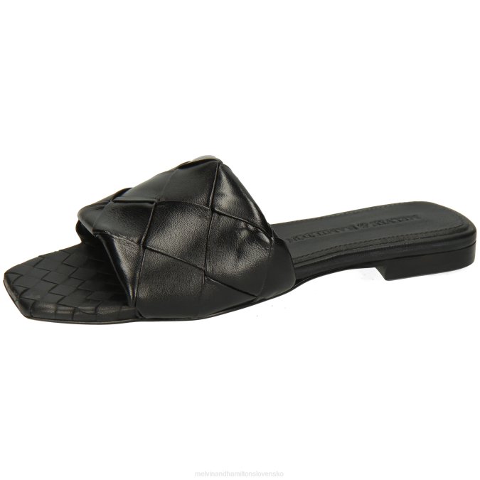 Melvin & Hamilton ženy potok 9 B0T21557 muly čierna