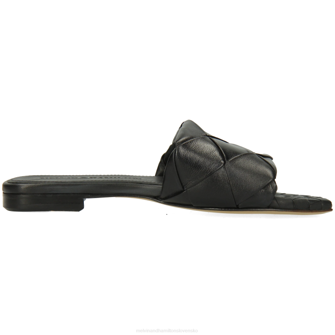 Melvin & Hamilton ženy potok 9 B0T21557 muly čierna