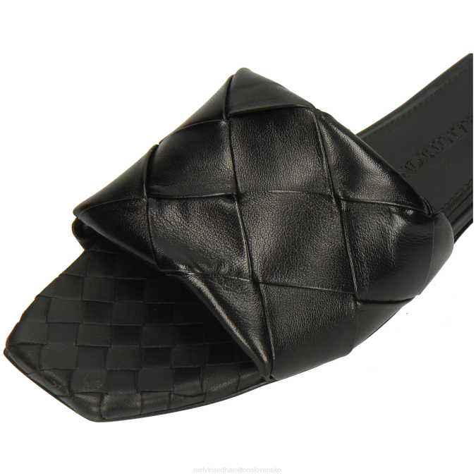 Melvin & Hamilton ženy potok 9 B0T21557 muly čierna
